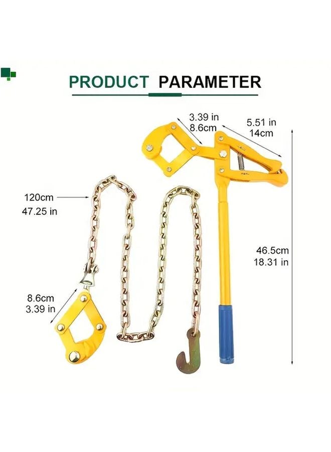 1pc Galvanized Chain Link Fence Repair Tool Manual Tensioner For Farm Agricultural Fencing - Image 3